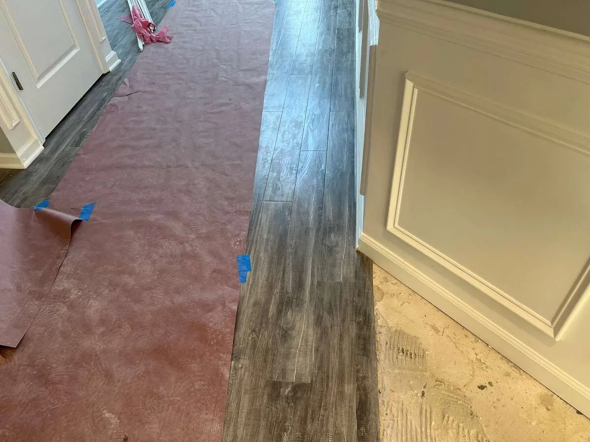 Completed marble shower restoration in Fairmount